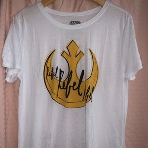 NWOT Star Wars Rebel T-shirt